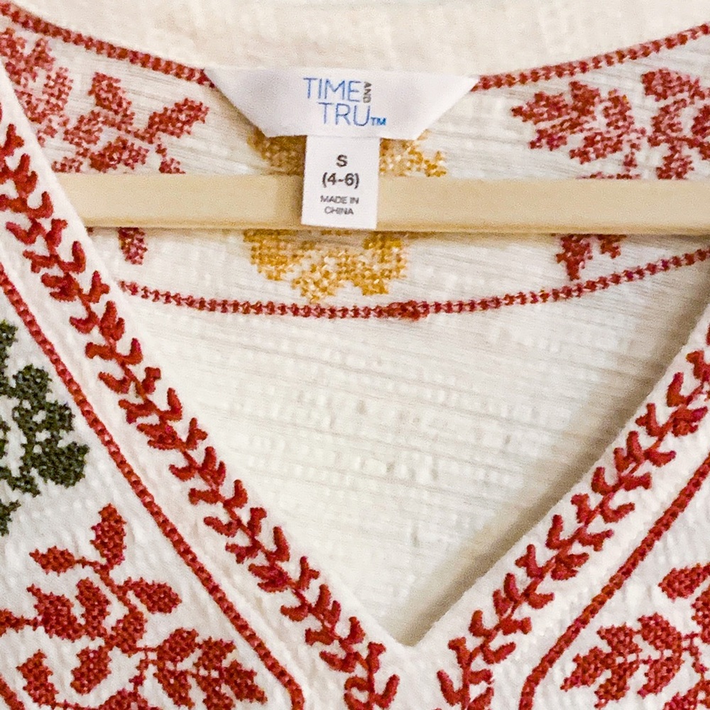 ⭐️Time and tru boho blouse - Picture 6 of 6